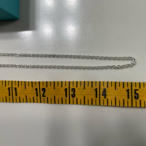 NEW Tiffany & Co. Sterling Silver 30in Chain Necklace, 2mm Thick - Picture 5 of 6